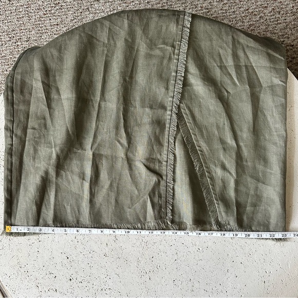 Padova linen skirt lluvia de orquídeas with pockets. size Medium10. Summer skirt - Picture 12 of 16